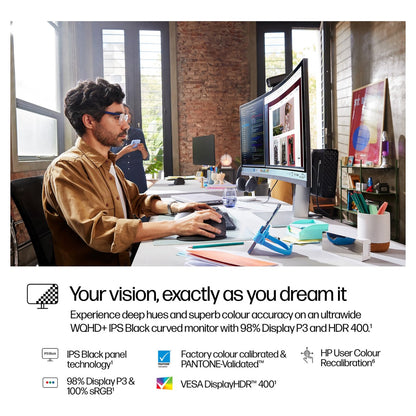 HP Serie 7 Pro 738pu WQHD+ Monitor 95,29 cm (37,52 Zoll)