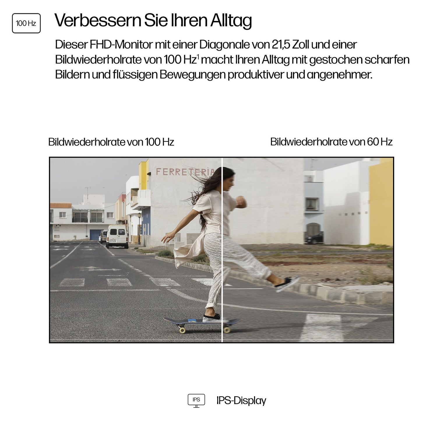 HP Series 3 Pro 322pf 54,61cm 21,5Zoll FHD 250nits HDMI DP VGA (EU)