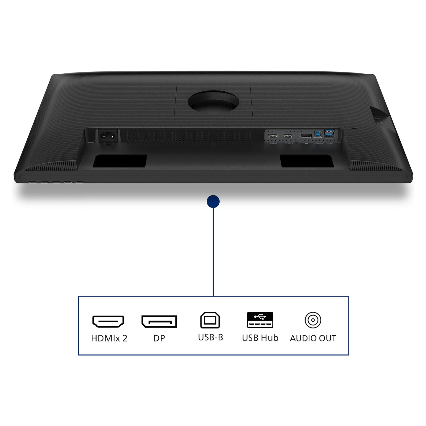 68,6cm/27" (2560x1440) Philips 27B2N3500J/00 16:9 WQHD IPS 4ms 120Hz HDMI DisplayPort USB VESA Speaker Black