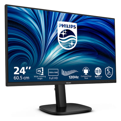 PHILIPS 60,45cm 23,8Zoll 1920x1080 120Hz IPS Flat H/A 150 MM TUV EyeSafe certified USB HUB SPEAKERS DP HDMI 300cd/m2 TCO 10
