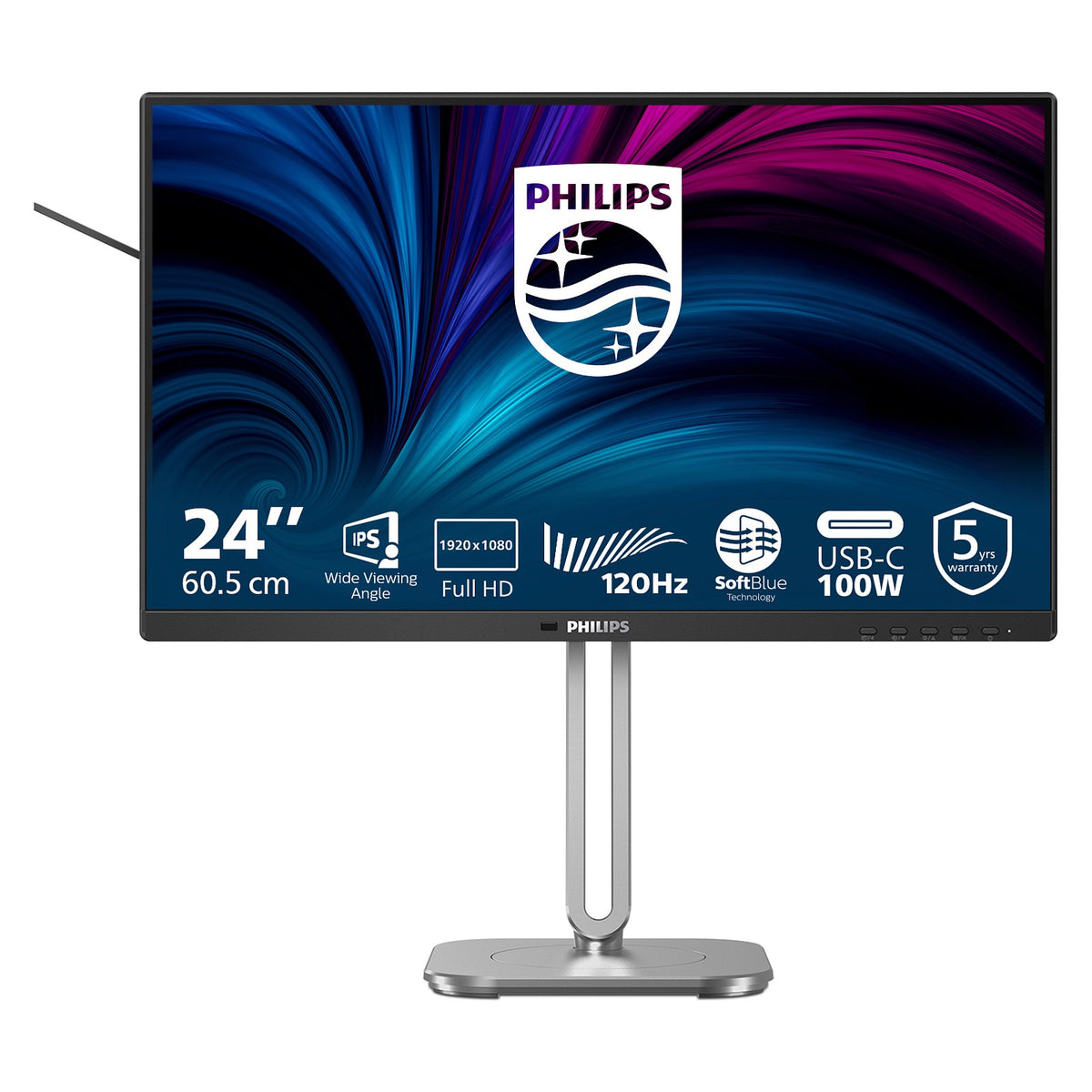 PHILIPS 24B2U4301/00 60,45cm 23,8Zoll 1920x1080 HDMI DP USB