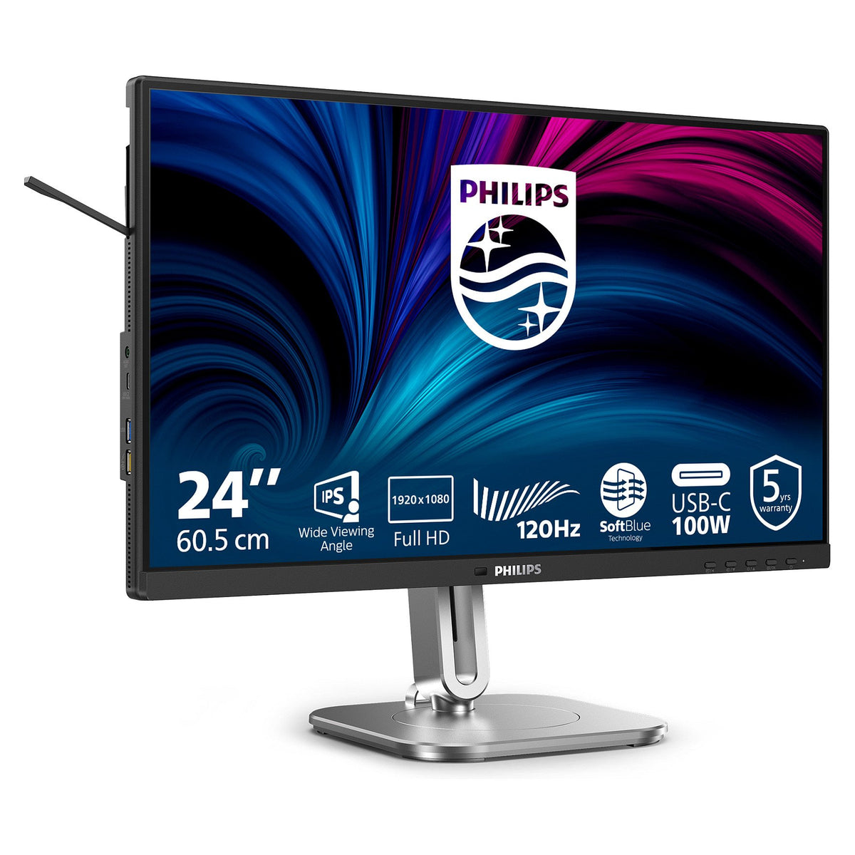 PHILIPS 24B2U4301/00 60,45cm 23,8Zoll 1920x1080 HDMI DP USB