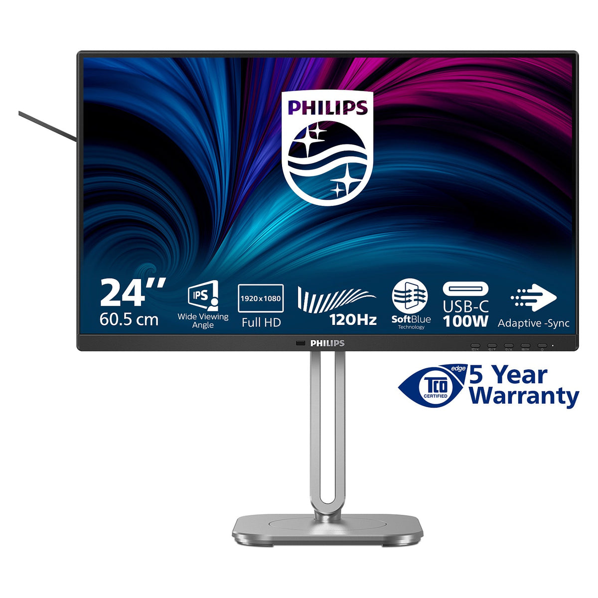 PHILIPS 24B2U4301/00 60,45cm 23,8Zoll 1920x1080 HDMI DP USB
