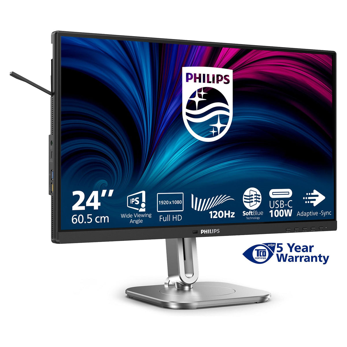 PHILIPS 24B2U4301/00 60,45cm 23,8Zoll 1920x1080 HDMI DP USB