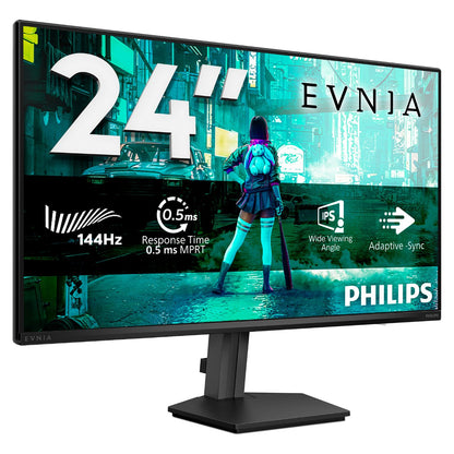 60,5cm/23,8" (1920x1080) Philips 24M2N3200NF 16:9 IPS 0,5ms 144Hz HDMI DisplayPort G-SYNC VESA Black