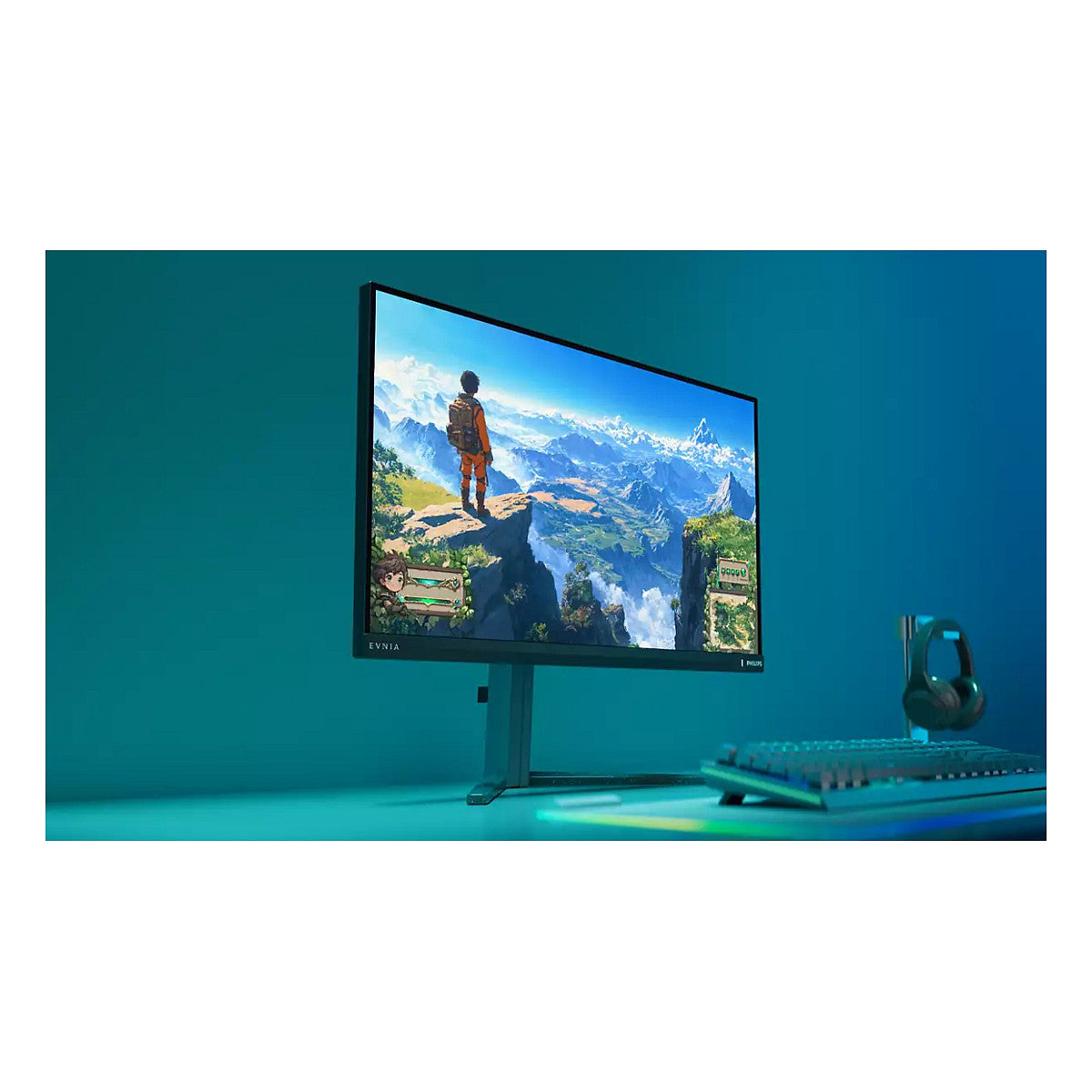 68,5cm/27" (3840x2160) Philips Evnia 27M2N3800A/00 16:9 FastIPS 1ms 160Hz HDMI2.1 DisplayPort1.4 Speaker AdaptiveSync HDR400 Black