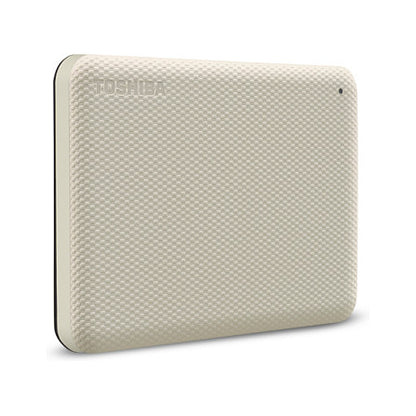 Toshiba Storage Canvio Advance 1 TB, Externe Festplatte (beige, Micro-USB-B 3.2 Gen 1 (5 Gbit/s))