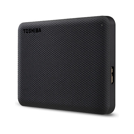 Toshiba Storage Canvio Advance 2 TB, Externe Festplatte (schwarz, Micro-USB-B 3.2 Gen 1 (5 Gbit/s))