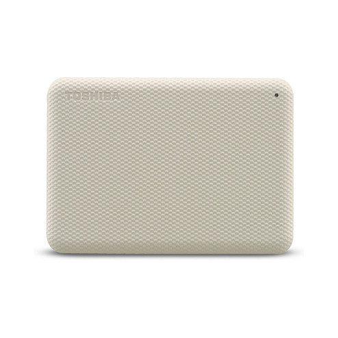 Toshiba Storage Canvio Advance 2 TB, Externe Festplatte (beige, Micro-USB-B 3.2 Gen 1 (5 Gbit/s))