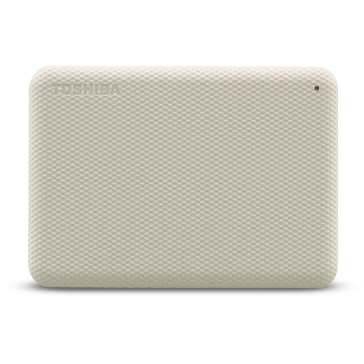 Toshiba Storage Canvio Advance 4 TB, Externe Festplatte (beige, Micro-USB-B 3.2 Gen 1 (5 Gbit/s))