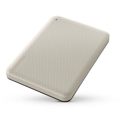 Toshiba Storage Canvio Advance 4 TB, Externe Festplatte (beige, Micro-USB-B 3.2 Gen 1 (5 Gbit/s))