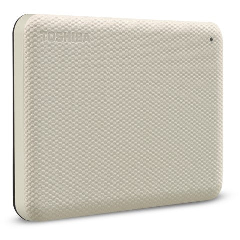 Toshiba Storage Canvio Advance 4 TB, Externe Festplatte (beige, Micro-USB-B 3.2 Gen 1 (5 Gbit/s))