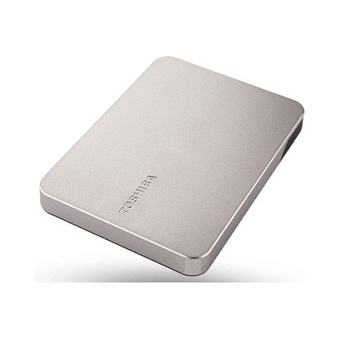Toshiba Storage Canvio Flex 1TB, Externe Festplatte (hellsilber, USB-C / USB-A)