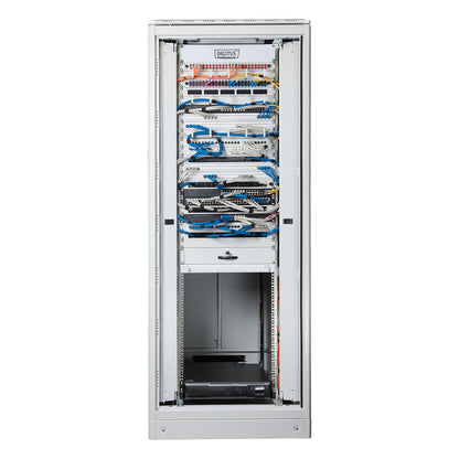 DIGITUS Netzwerkschrank Unique 42HE 2053x800x800mm grau (Speditionsversand)