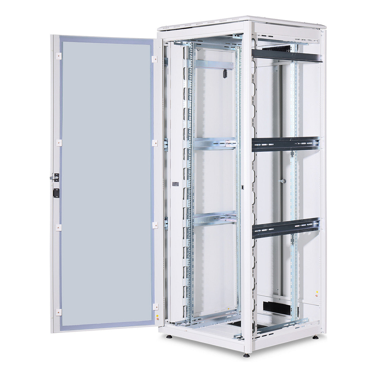 DIGITUS Netzwerkschrank Unique 42HE 2053x800x800mm grau (Speditionsversand)