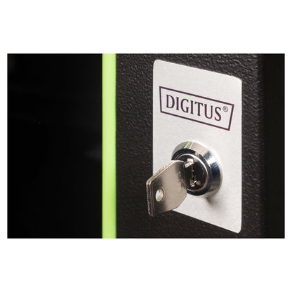 DIGITUS Wandgehäuse Unique 9HE 509x600x450mm schwarz