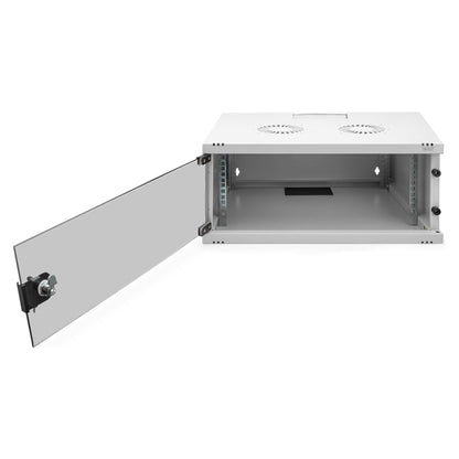 DIGITUS Wandgehäuse SOHO 4HE 241x540x400 mm grau unm.