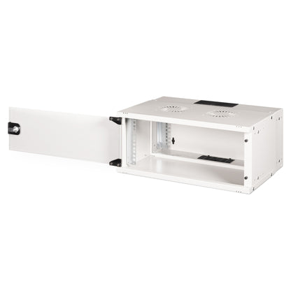 DIGITUS Wandgehäuse SOHO PRO 4HE 240x540x400 mm 19" grau