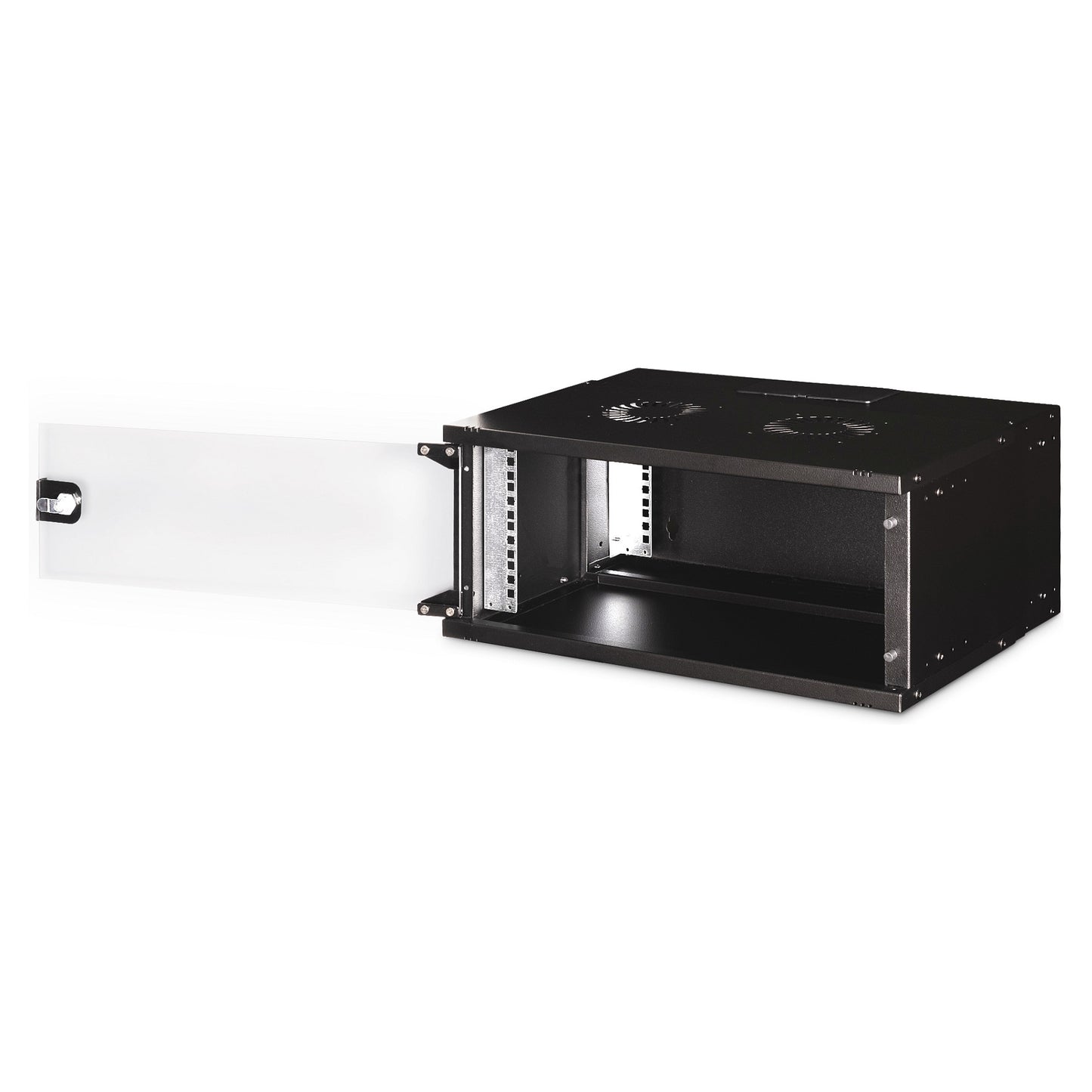 DIGITUS Wandgehäuse SOHO PRO 4HE 240x540x400 mm 19" schwarz
