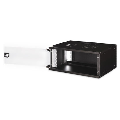 DIGITUS Wandgehäuse SOHO PRO 4HE 240x540x400 mm 19" schwarz