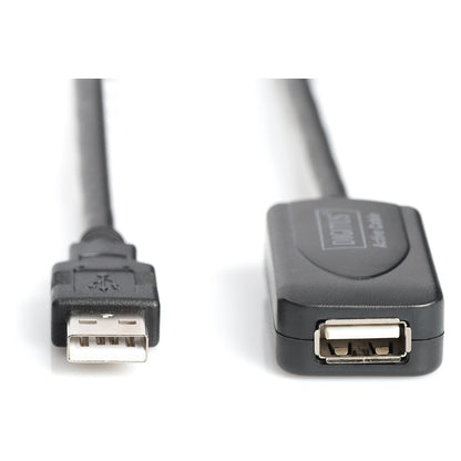 DIGITUS Repeaterkabel USB 2.0 Typ A male > female 20.00m