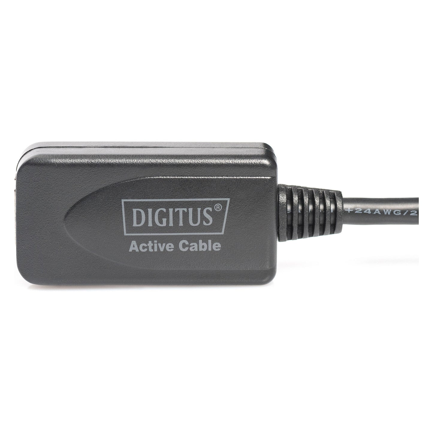 DIGITUS USB 2.0 Verlängerungskabel Typ A -A St/Bu 5.0m, sw