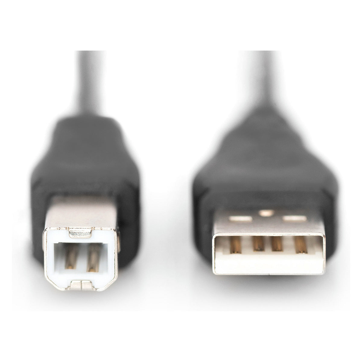 DIGITUS USB 2.0 Anschlusskabel Typ A -B St/St 3.0m sw