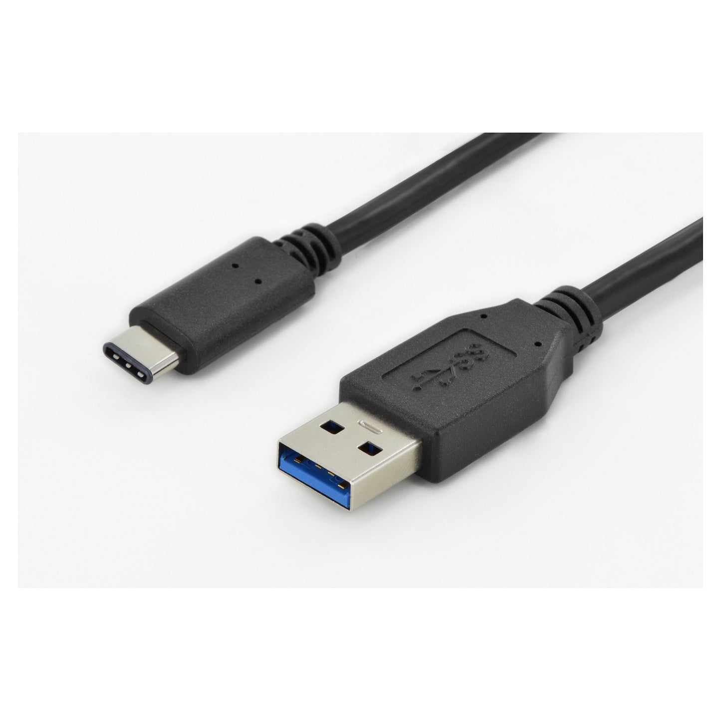 DIGITUS USB 3.0 Anschlusskabel Typ C -A St/St 1.0m, sw