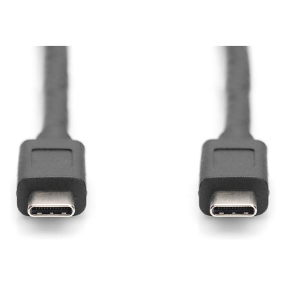 DIGITUS USB 3.1 Anschlusskabel Typ C -C St/St 1.0m, sw