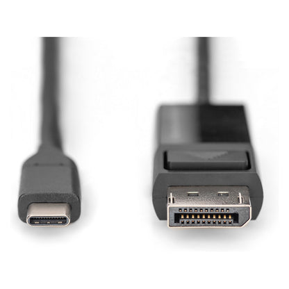 DIGITUS USB Kabel Typ C --> DisplayPort Bidirektional 8K 2m