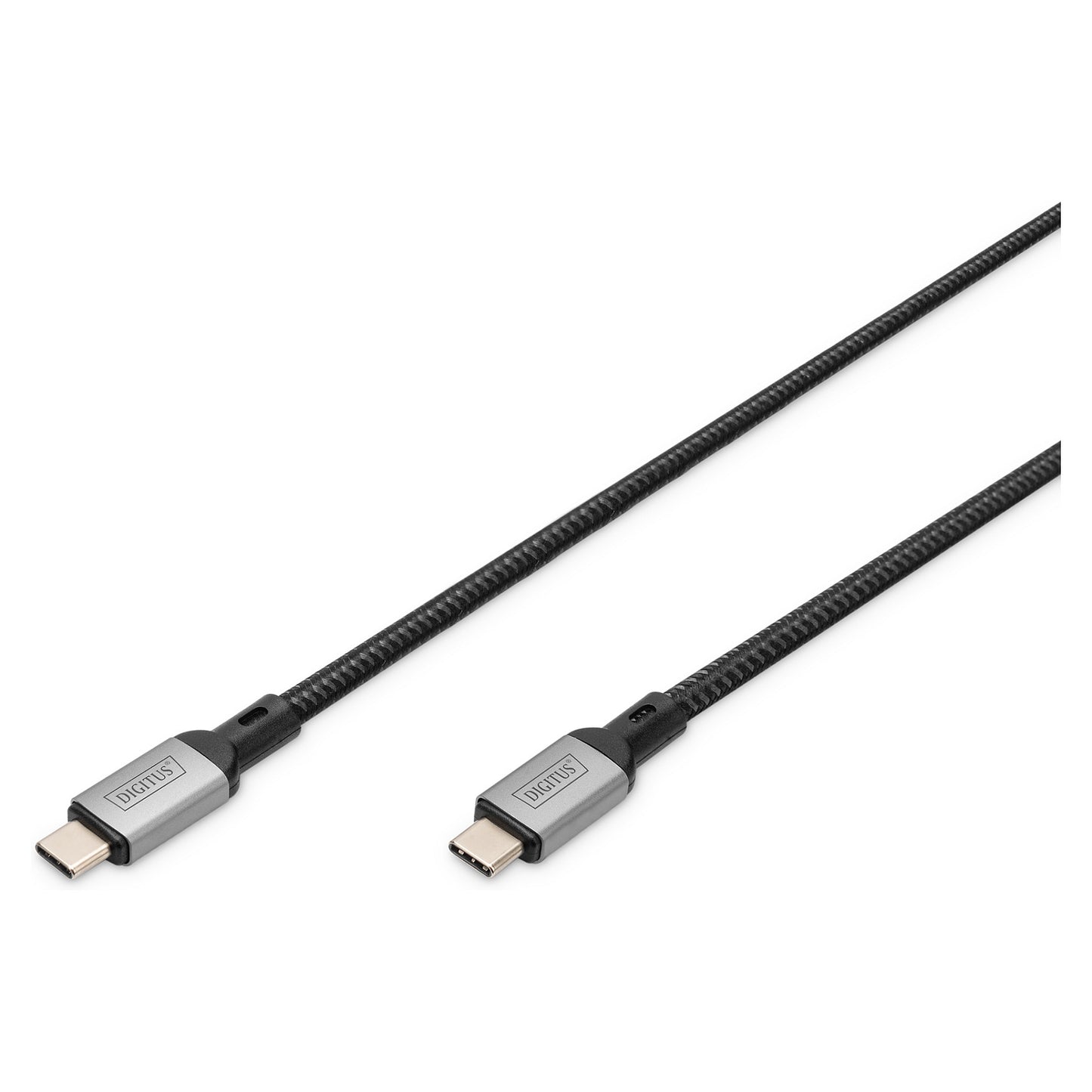 DIGITUS Anschlusskabel USB4.0/C -> C 20Gbit/s 3m schwarz
