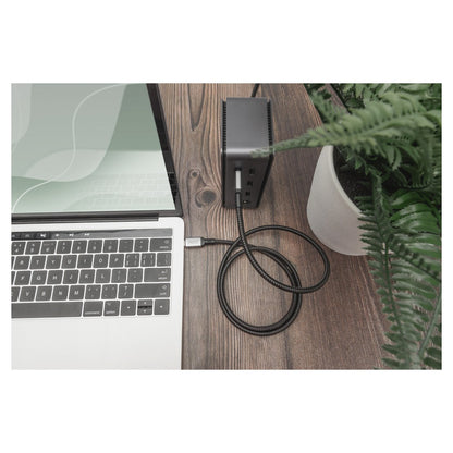 DIGITUS Anschlusskabel USB4.0/C -> C 20Gbit/s 3m schwarz