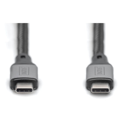 DIGITUS Anschlusskabel USB4.0/C -> C 20Gbit/s 3m schwarz