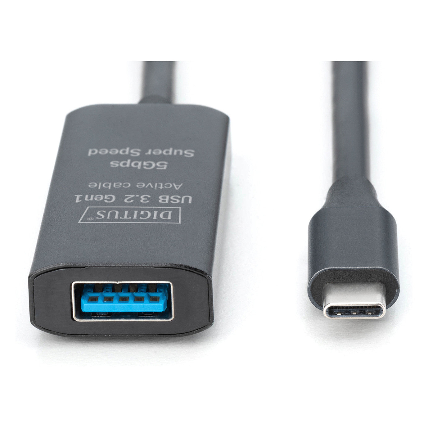 DIGITUS Verlängerungskabel USB-C->USB-A St./Bu. 5G 5,00m