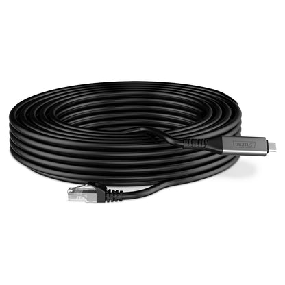 DIGITUS USB 3.2.RJ45 Ethernet Kabel S/FTP 15 m