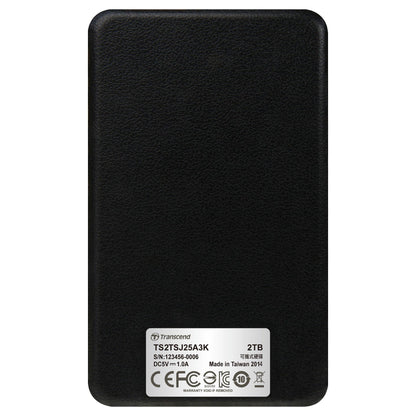 Transcend 6.3cm 2TB USB3.1 StoreJet 25A3 schwarz