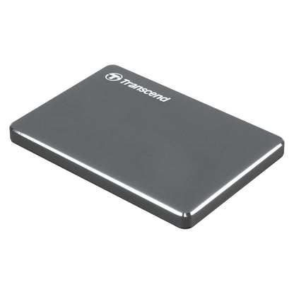 Transcend 6.3cm 2TB USB3.1 StoreJet 25C3N Iron Grey (ALU)