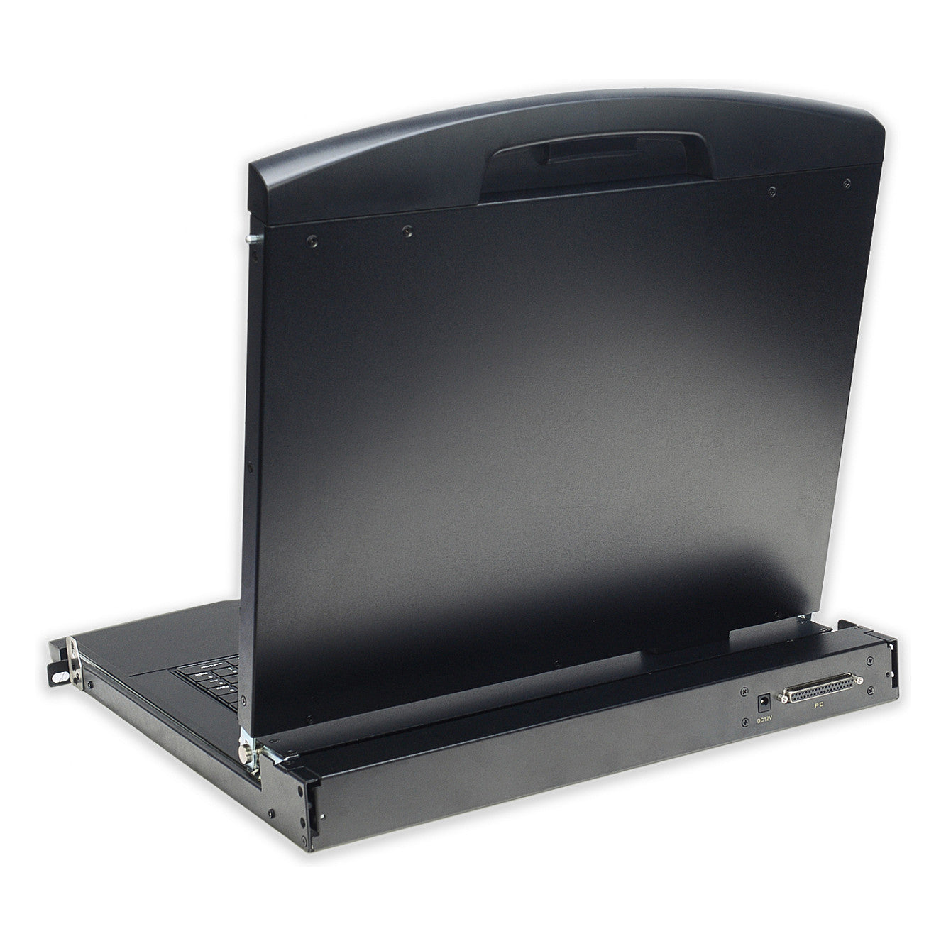 DIGITUS Konsole 17" TFT o.Tastatur o. KVM-Modul schw.