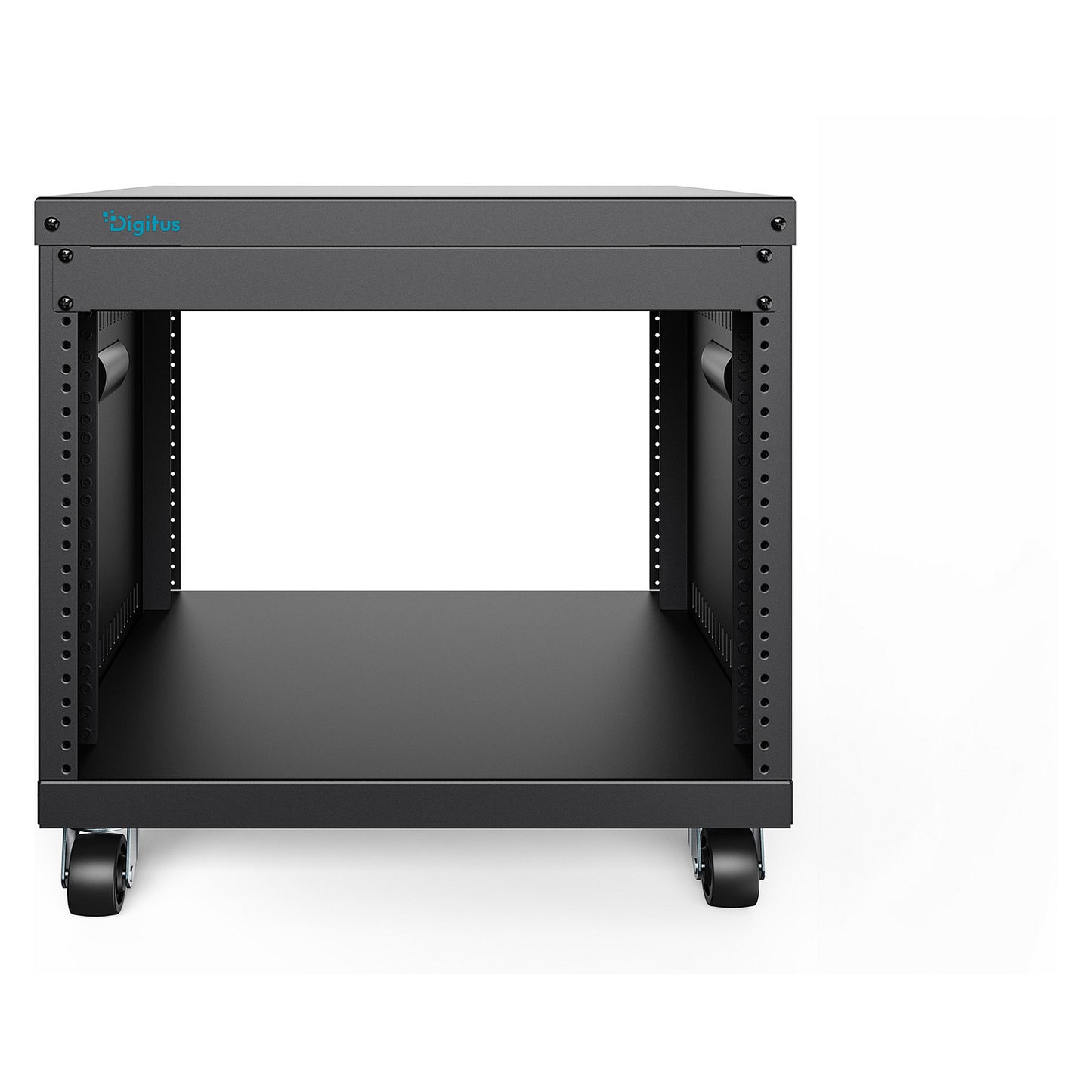 Universal 19-Zoll Equipment Rack mit Rollen, 8HE