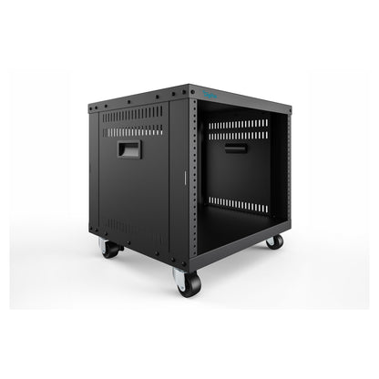 Universal 19-Zoll Equipment Rack mit Rollen, 8HE