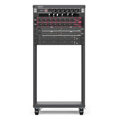Universal 19-Zoll Equipment Rack mit Rollen, 21HE