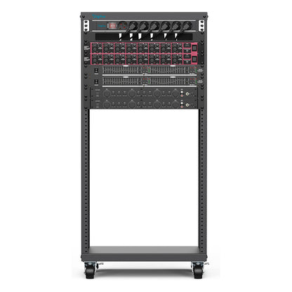 Universal 19-Zoll Equipment Rack mit Rollen, 21HE