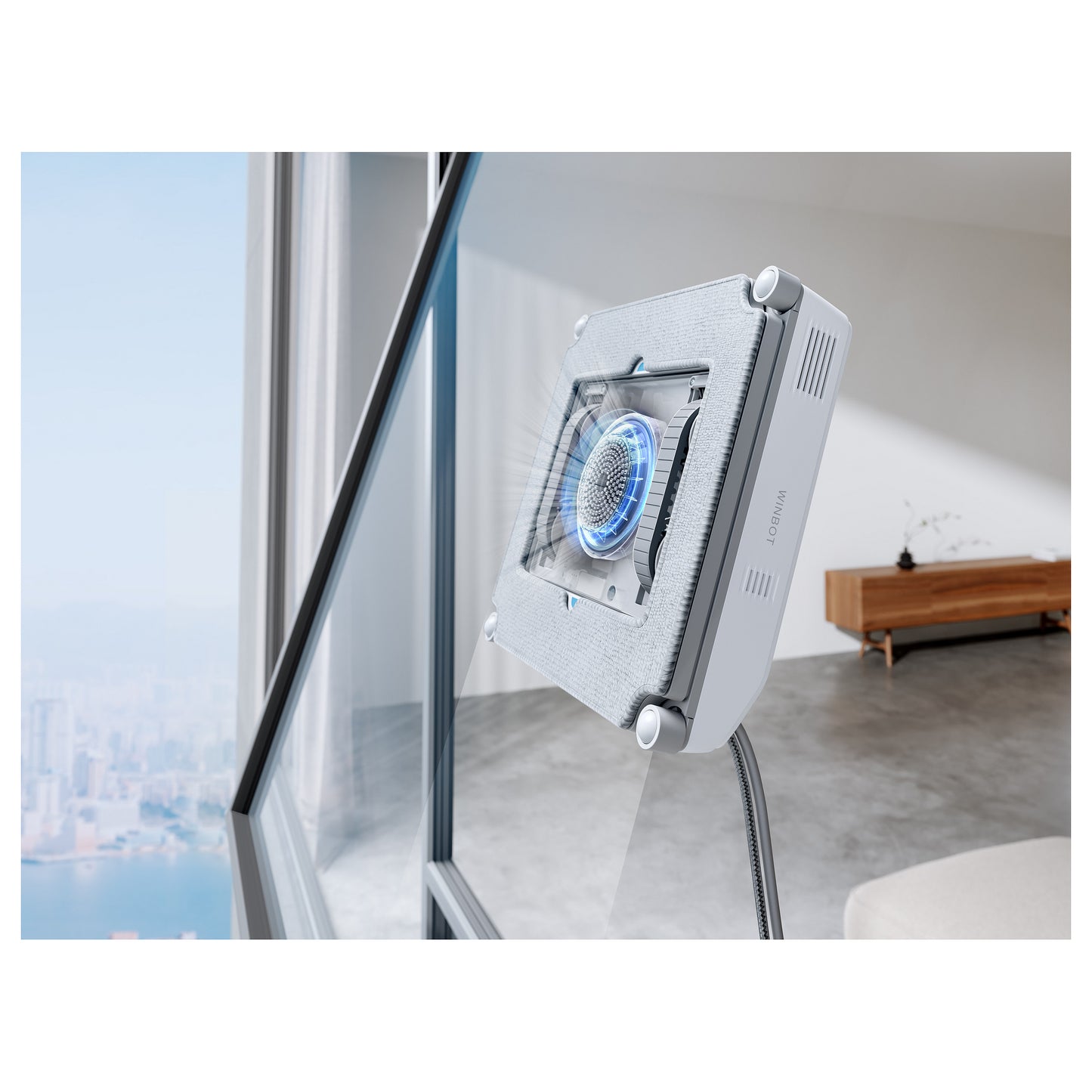 ECOVACS WINBOT Mini Fensterputzroboter grau