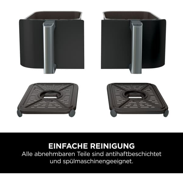 Ninja AF200EU Foodi 4-in-1 Dual Zone Heißluftfritteuse