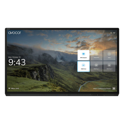 AVOCOR G Serie AVG-7560 190cm 75''/3840x2160/DP/HDMI/USB/TOUCH