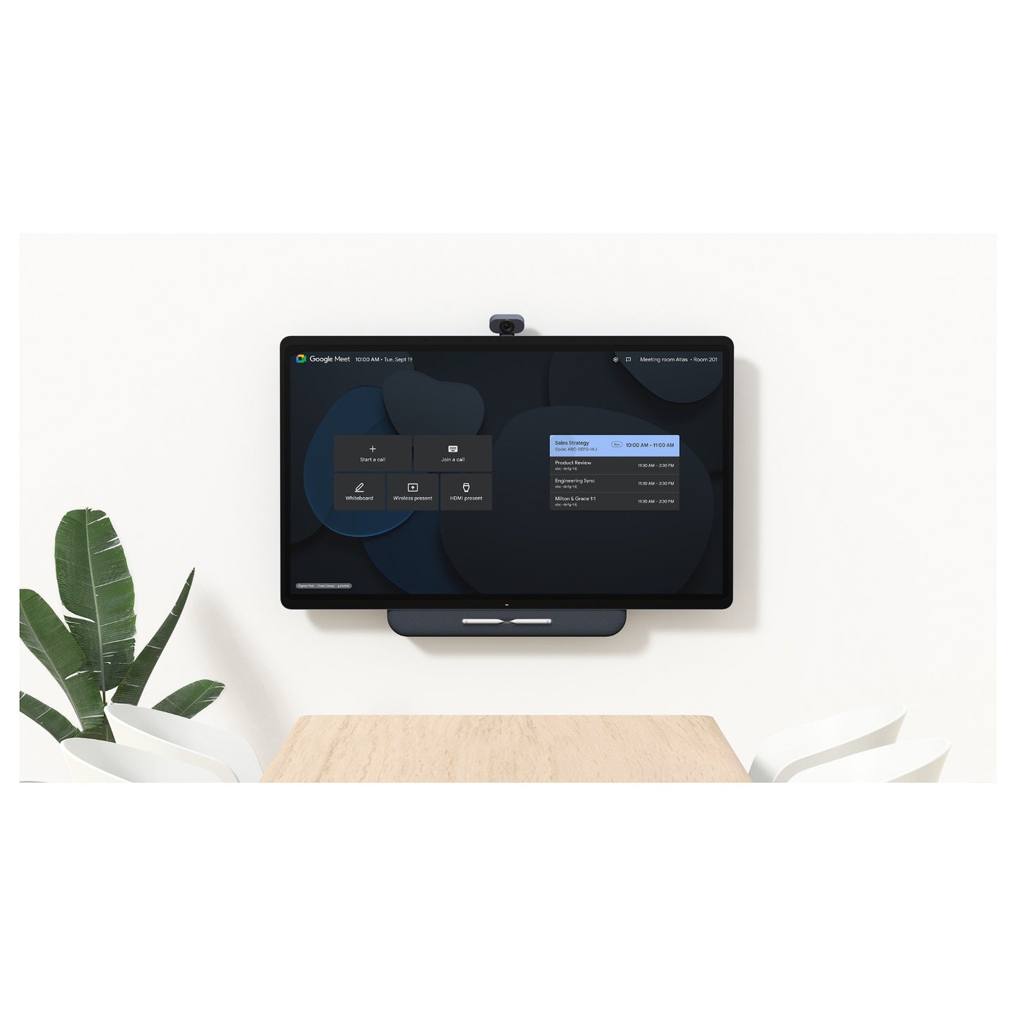 AVOCOR Google Meet 65'' DS 165cm 65''/3840x2160/USB-C/HDMI/USB 3.2