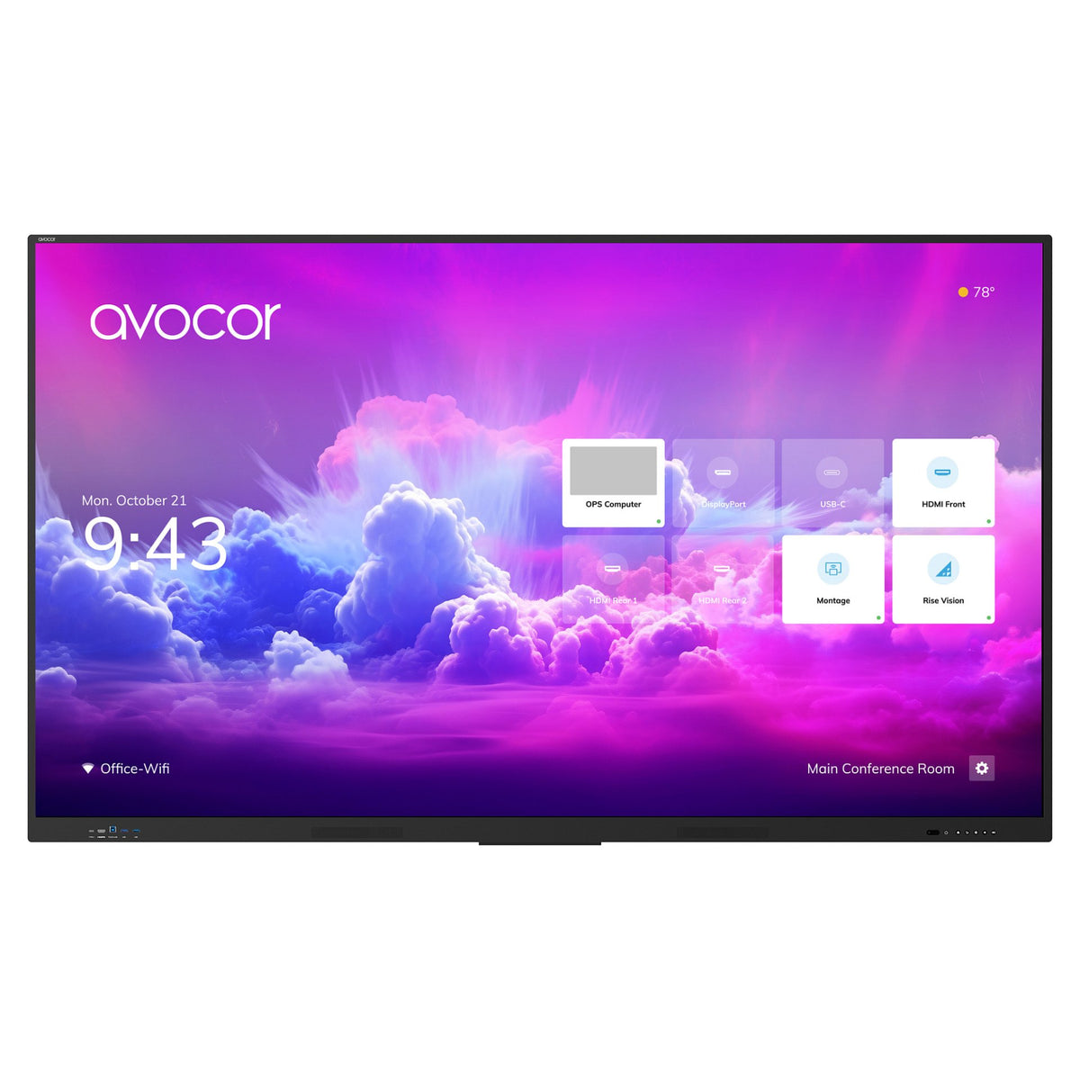 AVOCOR E Serie AVE-6550 165cm 65''/