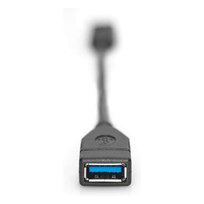 DIGITUS USB Type-C Adapter/Konverter,OTG,Type-C auf A,0,15m,