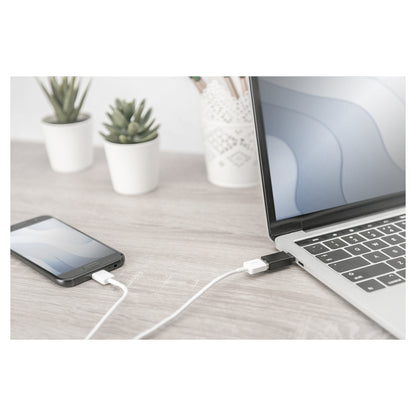 DIGITUS USB Type-C Adapter, Type-C - A-Buchse, schwarz