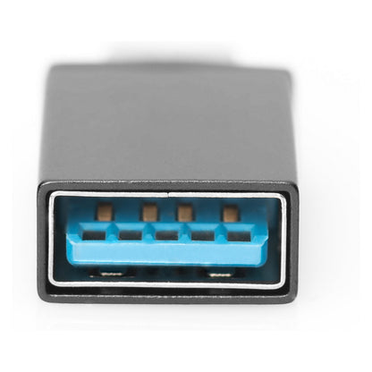 DIGITUS USB Type-C Adapter, Type-C - A-Buchse, schwarz